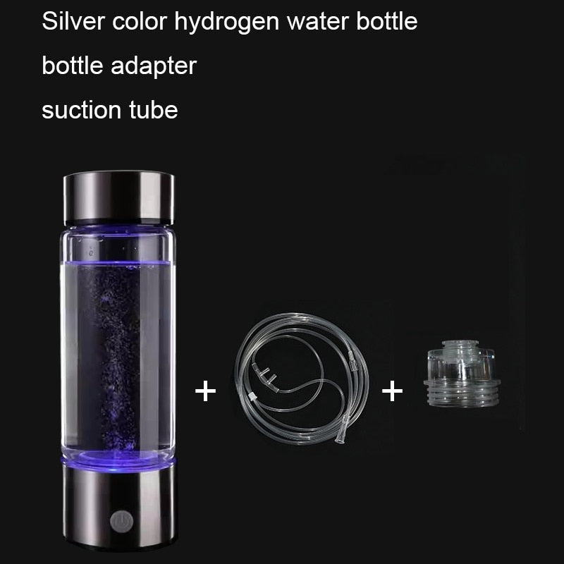 Japanese Titanium Quality Hydrogen-Rich Water Cup Ionizer Maker/Generator Super Antioxidants ORP Hydrogen Bottle 420ml