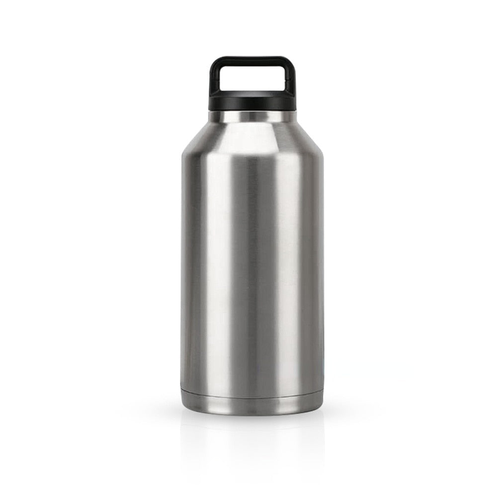 550/1100/2000ml Large Capacity Stainless Steel Car Mug Double Wall Thermos Bottle Portable Vacuum Flask Insulated Cup for Travel