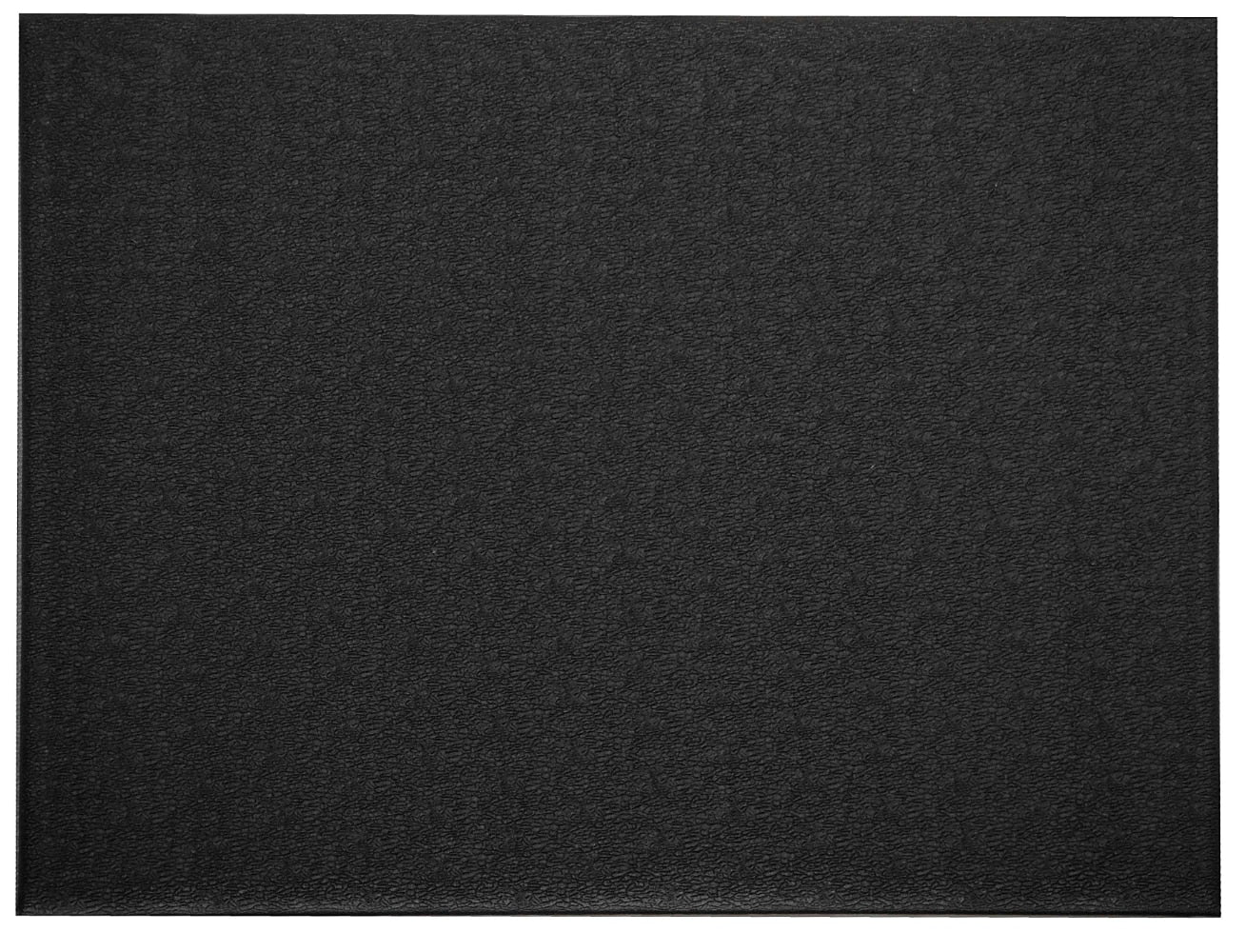 Bike Mat - Standard Quality Dense Foam Vinyl - Fitness Equipment Mat, Black, 36 In. X 48 In Yoga Accessories Yoga Mats