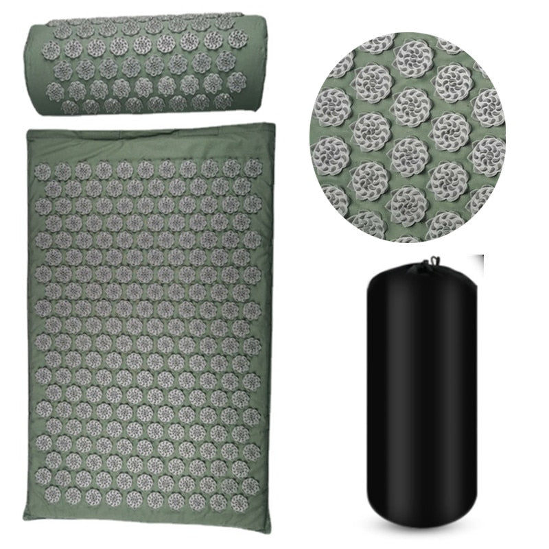 Massager Cushion  Shakt Mat Massage Yoga Mat Acupressure Relieve Stress Back Body Pain Spike Mat Acupuncture Massage Mat