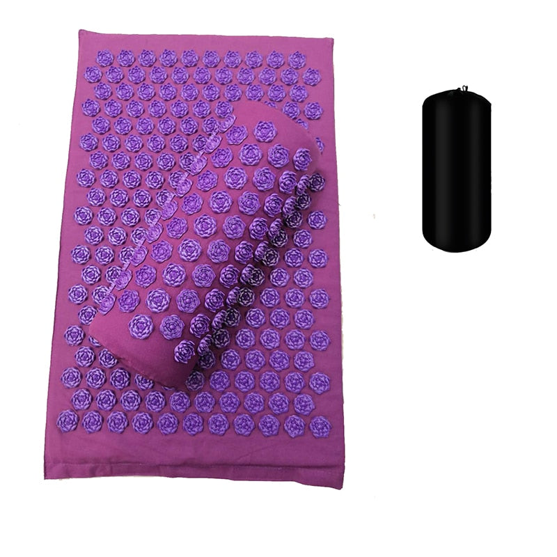 Massager Cushion  Shakt Mat Massage Yoga Mat Acupressure Relieve Stress Back Body Pain Spike Mat Acupuncture Massage Mat