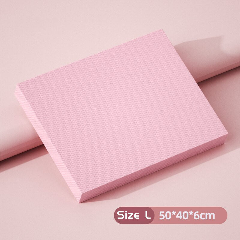 50cm Big Size TPE Soft Planking Situps Balance Yoga Mat Pad Pedal Board Fitness Equipment Accessories Core Training Home Gym