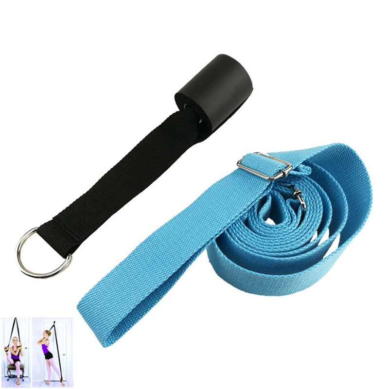 Stretching Legs Strap Door Flexibility Trainer For Ballet Cheer Dance Gymnastics Trainer Yoga Belt Stretch Belt Yoga Accessories