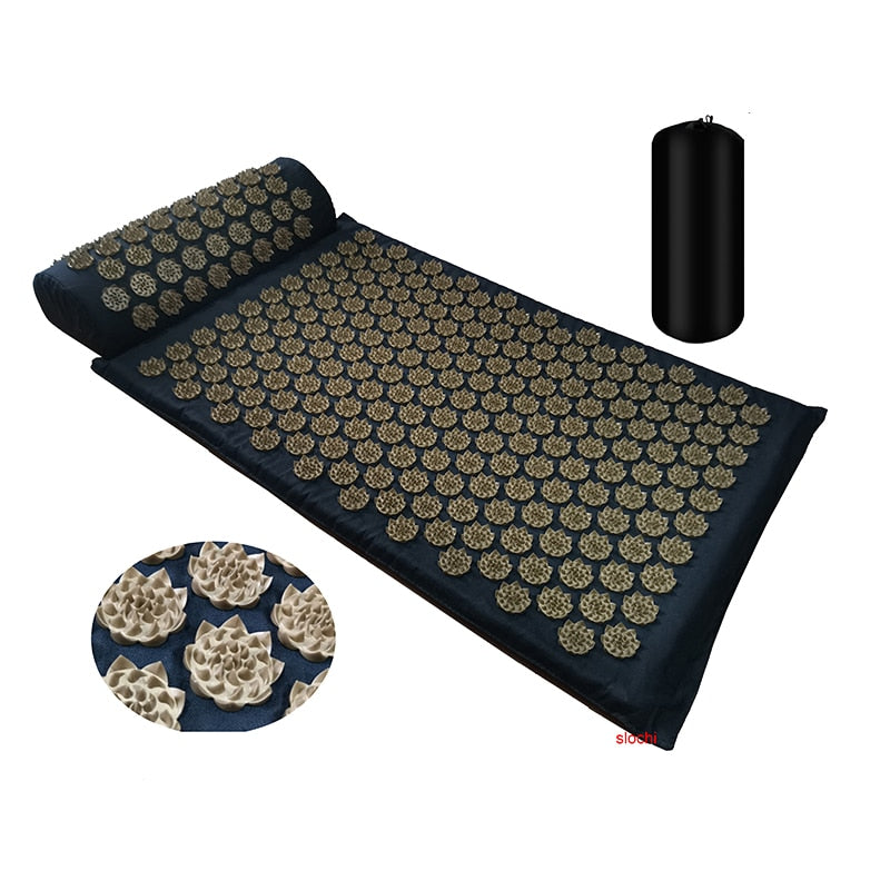 Massager Cushion  Shakt Mat Massage Yoga Mat Acupressure Relieve Stress Back Body Pain Spike Mat Acupuncture Massage Mat