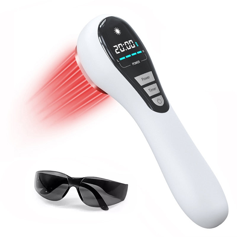 NEW 650nm 808nm Low Level Laser Red Light Therapy Device Cold Laser Arthritis Physical Therapy Equipment Pain Relief Health Care