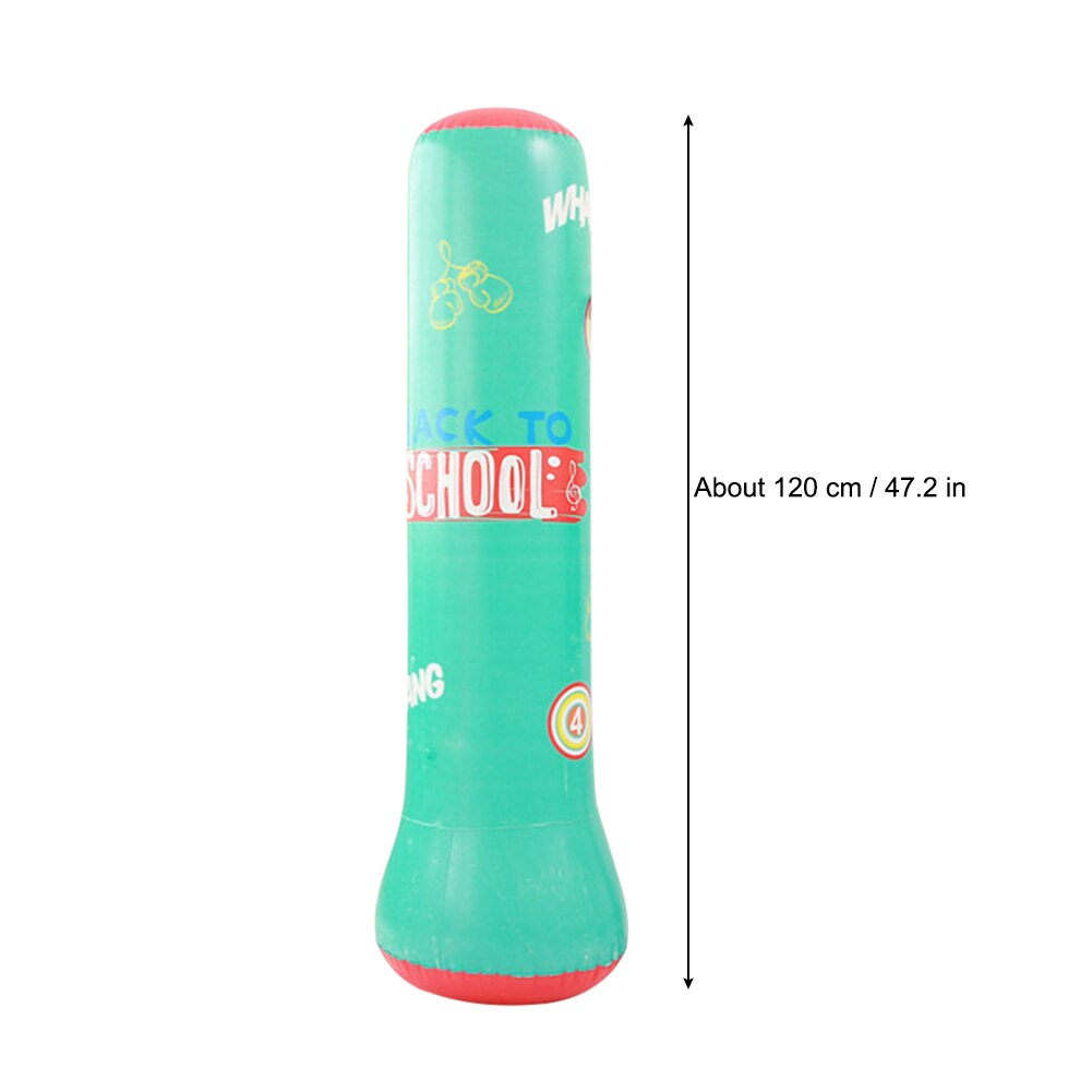 Training Target Stress Relief Punching Sandbag Inflatable Boxing Standing Bag for Adult Children Christmas Gifts
