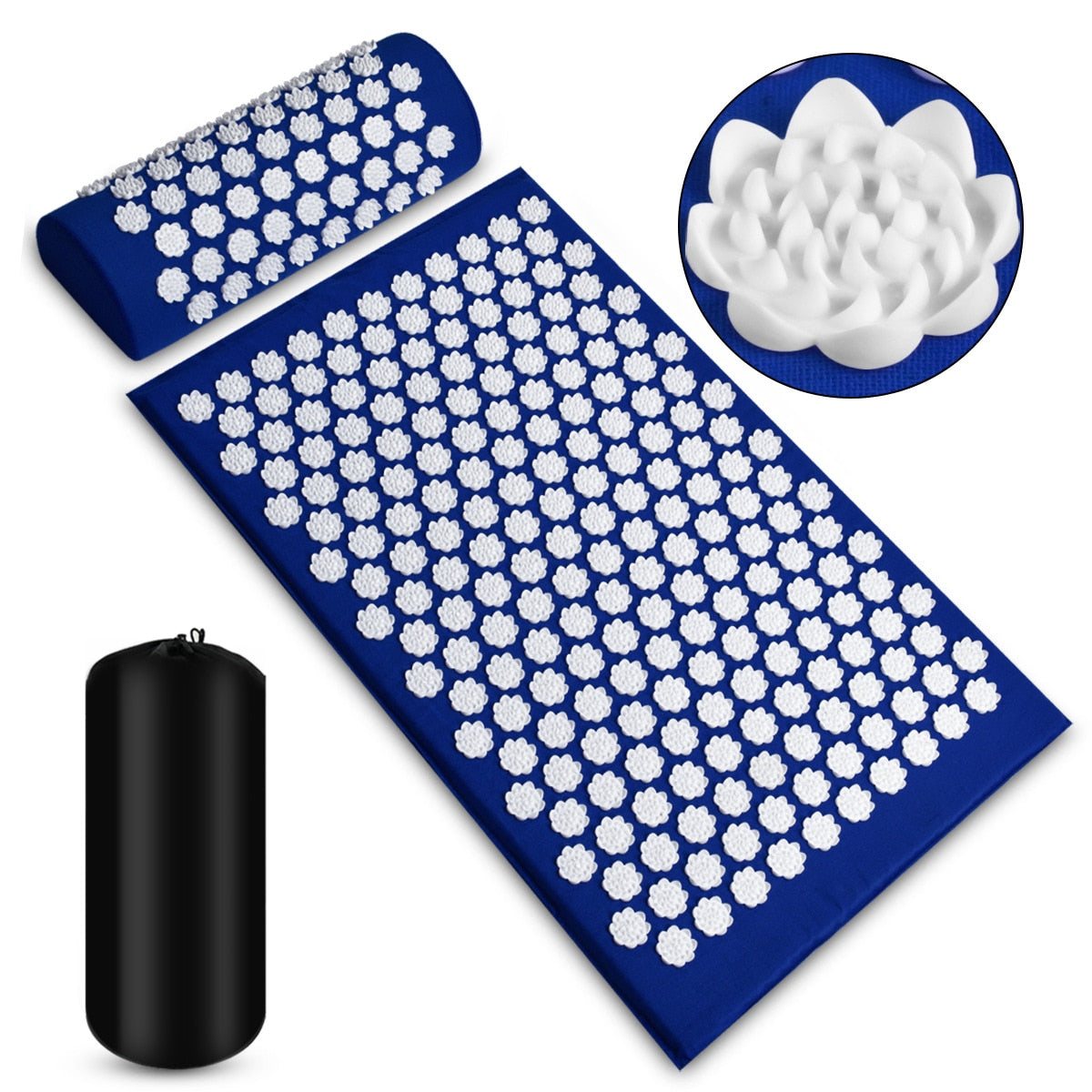 Massager Cushion  Shakt Mat Massage Yoga Mat Acupressure Relieve Stress Back Body Pain Spike Mat Acupuncture Massage Mat