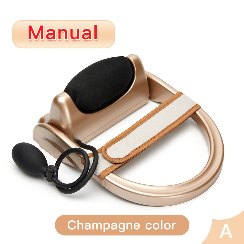 Electric Neck Massager Infrared Heating Airbag Neck Traction Vibration Shoulder Cervical Spine Shoulder Support Pain Relief