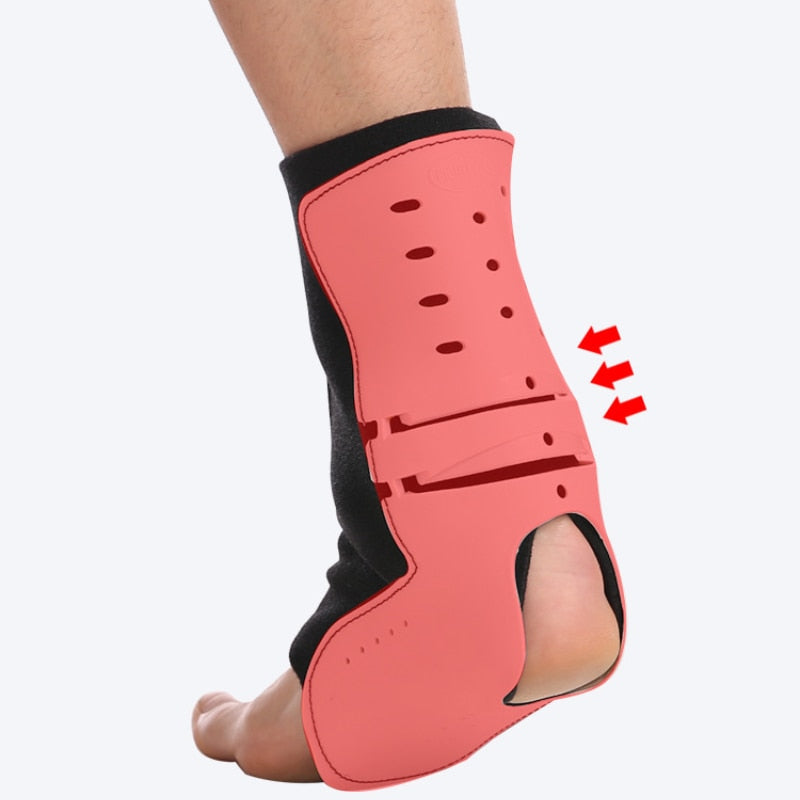 Adjustable Foot Droop Splint Brace Orthosis Ankle Joint Fixed Strips Guards Support Sports Hemiplegia Rehabilitation Equipment