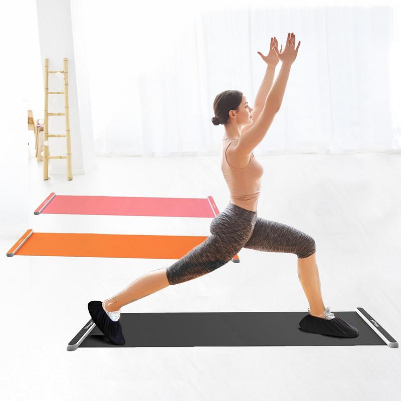 Sliders For Working Out 180x50cm Sliding Fitness Mat Home Gym Exercise Equipment For Stability And Balance Training For Hockey