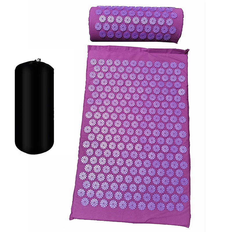 Massager Cushion  Shakt Mat Massage Yoga Mat Acupressure Relieve Stress Back Body Pain Spike Mat Acupuncture Massage Mat