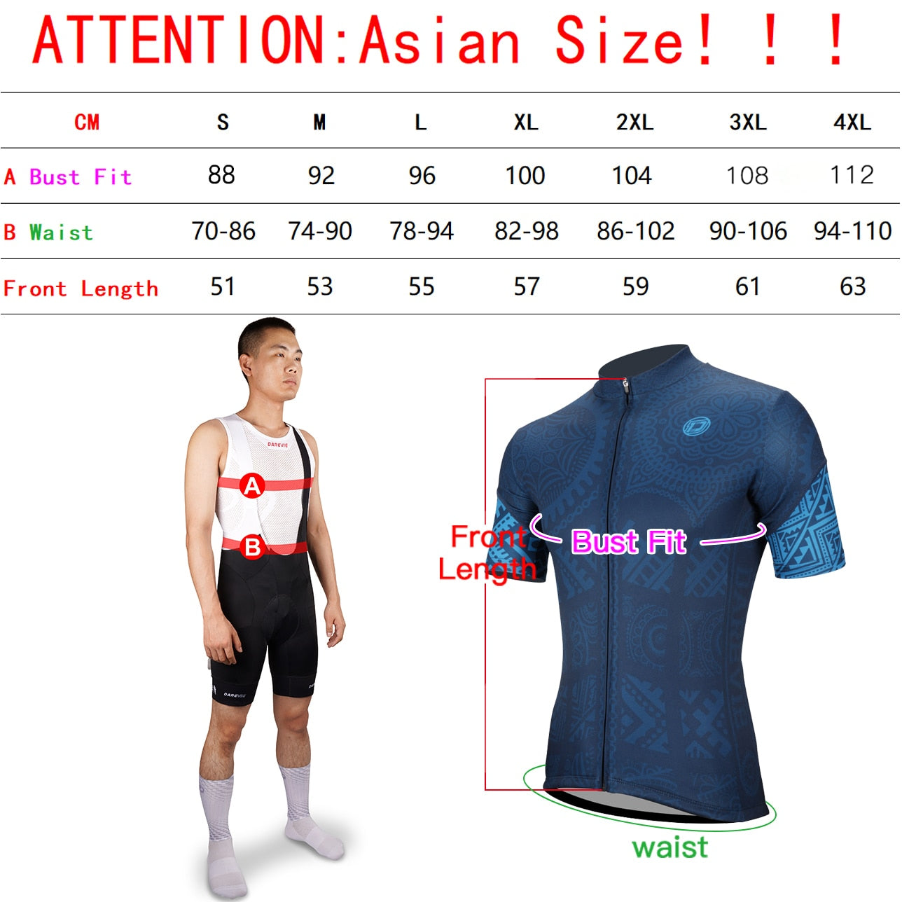 DAREVIE Cycling Jersey Breathable Quick Dry Men&#39;s Cycling Jersey Short Sleeve Summer MTB Road Biking Jersey Cycling Clothing