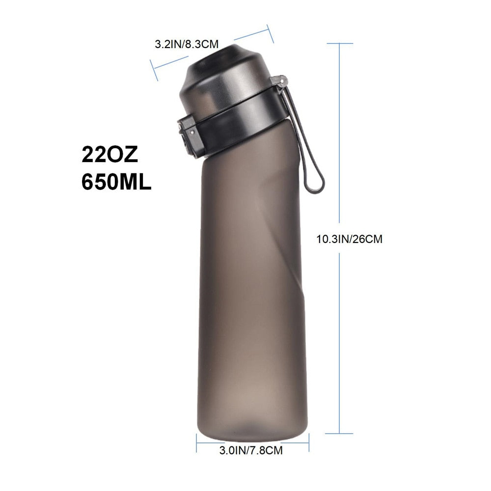 Flavoring drink met smaken scent fruit flavour tritan plastic water bottle drinkfles with flawour flavor pod