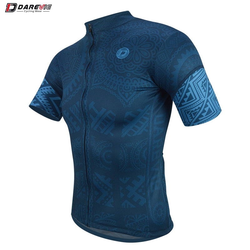 DAREVIE Cycling Jersey Breathable Quick Dry Men&#39;s Cycling Jersey Short Sleeve Summer MTB Road Biking Jersey Cycling Clothing