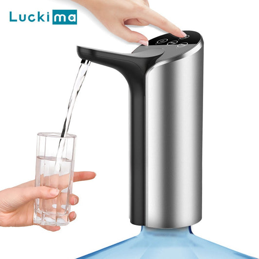 Smart Automatic Wireless Water Dispenser Pump High Quality USB Rechargeable Gallon Water Pump Portable Drinking Bottle Switch