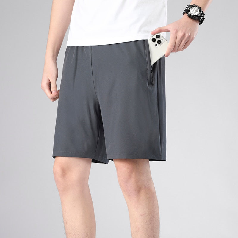 Mens Shorts Summer Casual Bermuda Beach Shorts Men Gyms Sporting Bodybuiding Short Pants Slim Fit Shorts Fitness Clothing C295