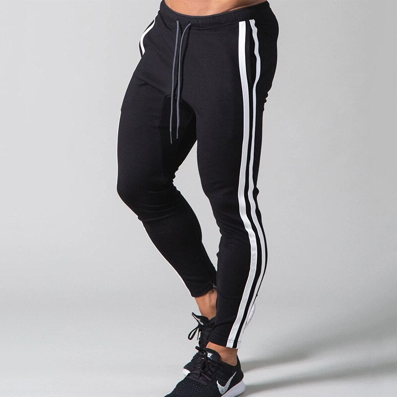 Running Jogging Pants Men Sportswear Bodybuilding Trousers Gym Fitness Male Bottoms Clothing Workout Training Sport Sweatpants