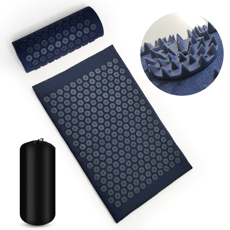 Massager Cushion  Shakt Mat Massage Yoga Mat Acupressure Relieve Stress Back Body Pain Spike Mat Acupuncture Massage Mat