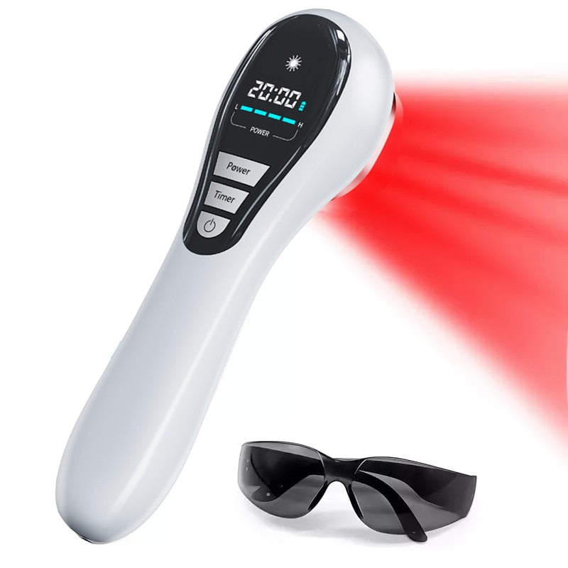 NEW 650nm 808nm Low Level Laser Red Light Therapy Device Cold Laser Arthritis Physical Therapy Equipment Pain Relief Health Care