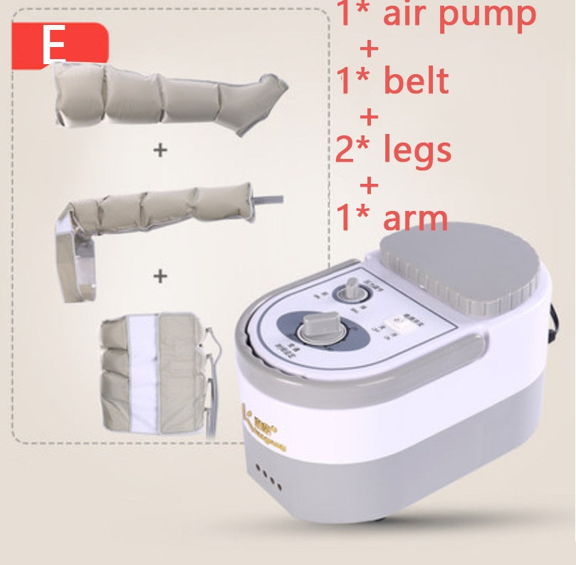 Electric Air Compression Leg Massager Leg Wraps Foot Ankles Calf Massage Machine Promote Blood Circulation Relieve Pain Fatigue