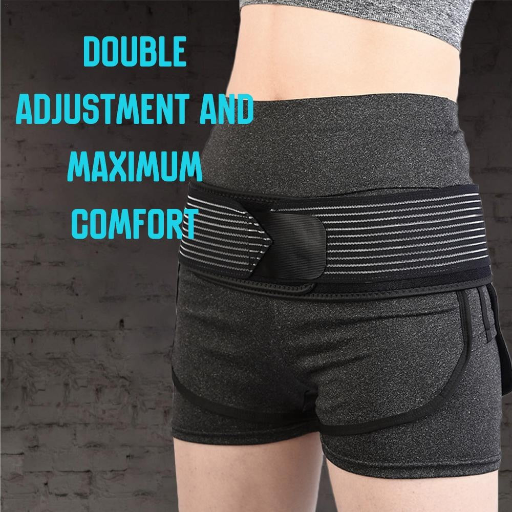 Sacroiliac Si Joint Support Belt, Eases Lower Back Pain, Hip, Spine &amp; Leg Pain, Hip Brace for Sciatic Nerve Pain, Lumbar Support