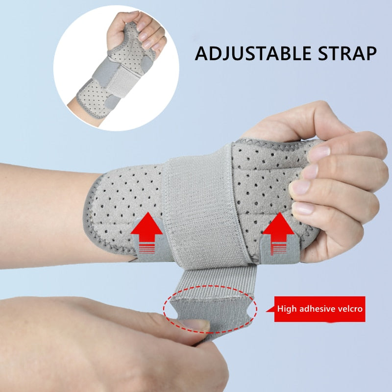 Breathable Wrist Support Professional Splint Wrist Brace Protector Band Arthritis Carpal Tunnel Hand Sprain Tendinitis Wristband