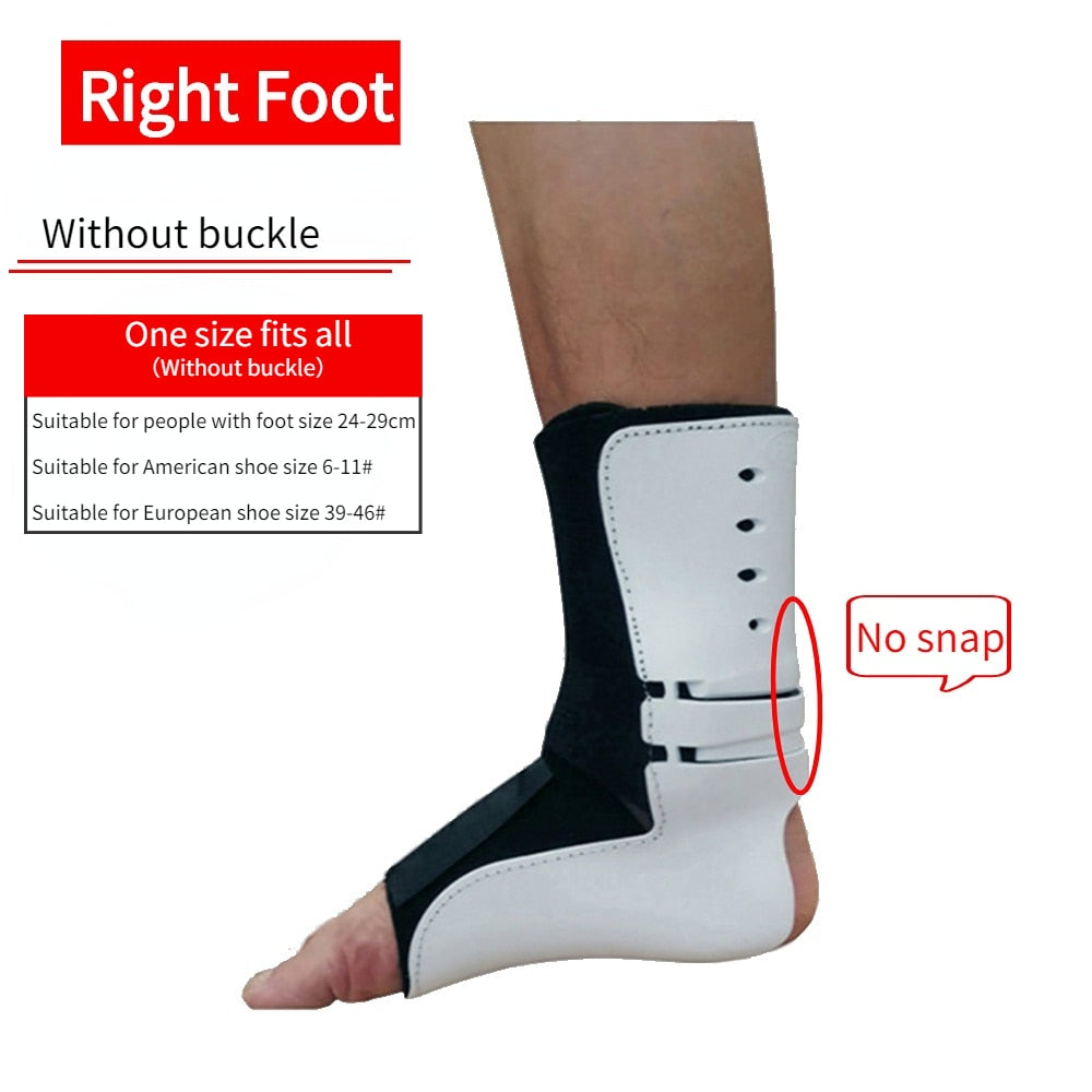 Adjustable Foot Droop Splint Brace Orthosis Ankle Joint Fixed Strips Guards Support Sports Hemiplegia Rehabilitation Equipment