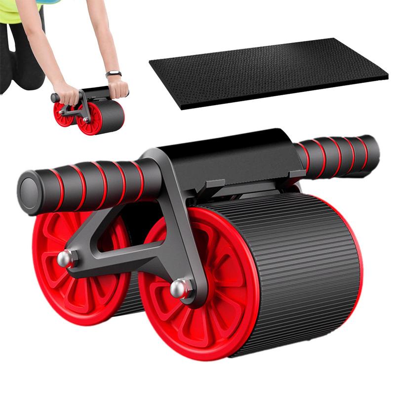 Ab Wheel Abdominal Wheel With Anti Slip Detachable Handle Double Wheels Abdominal Roller For Training Waist Back Shoulders Ab