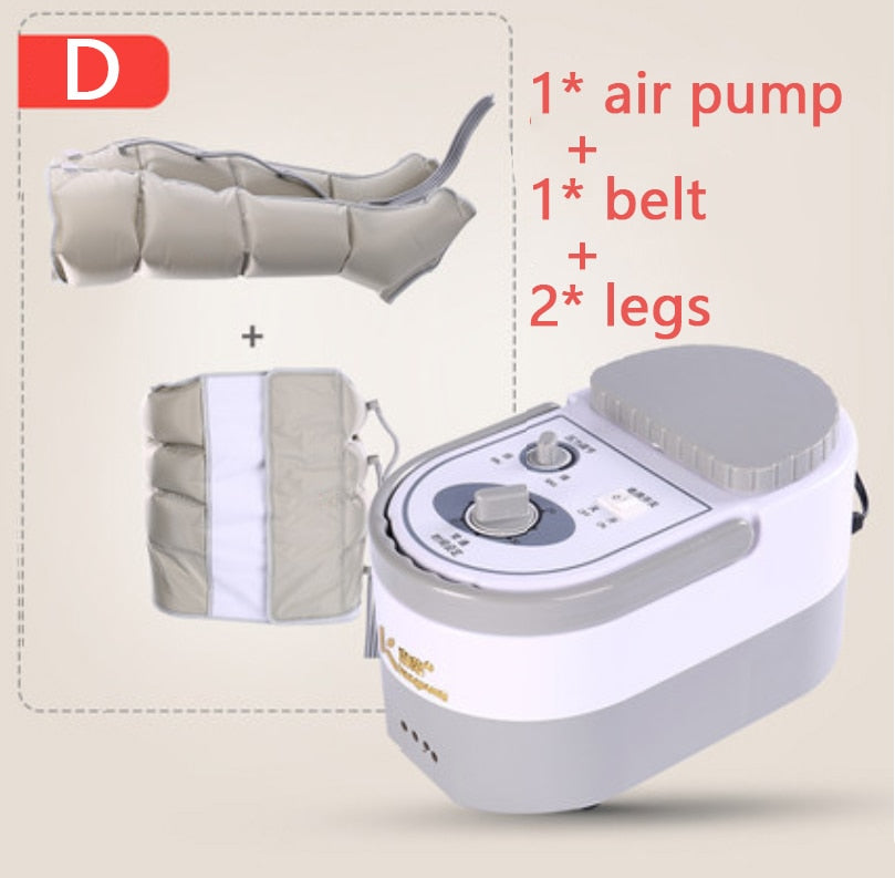 Electric Air Compression Leg Massager Leg Wraps Foot Ankles Calf Massage Machine Promote Blood Circulation Relieve Pain Fatigue