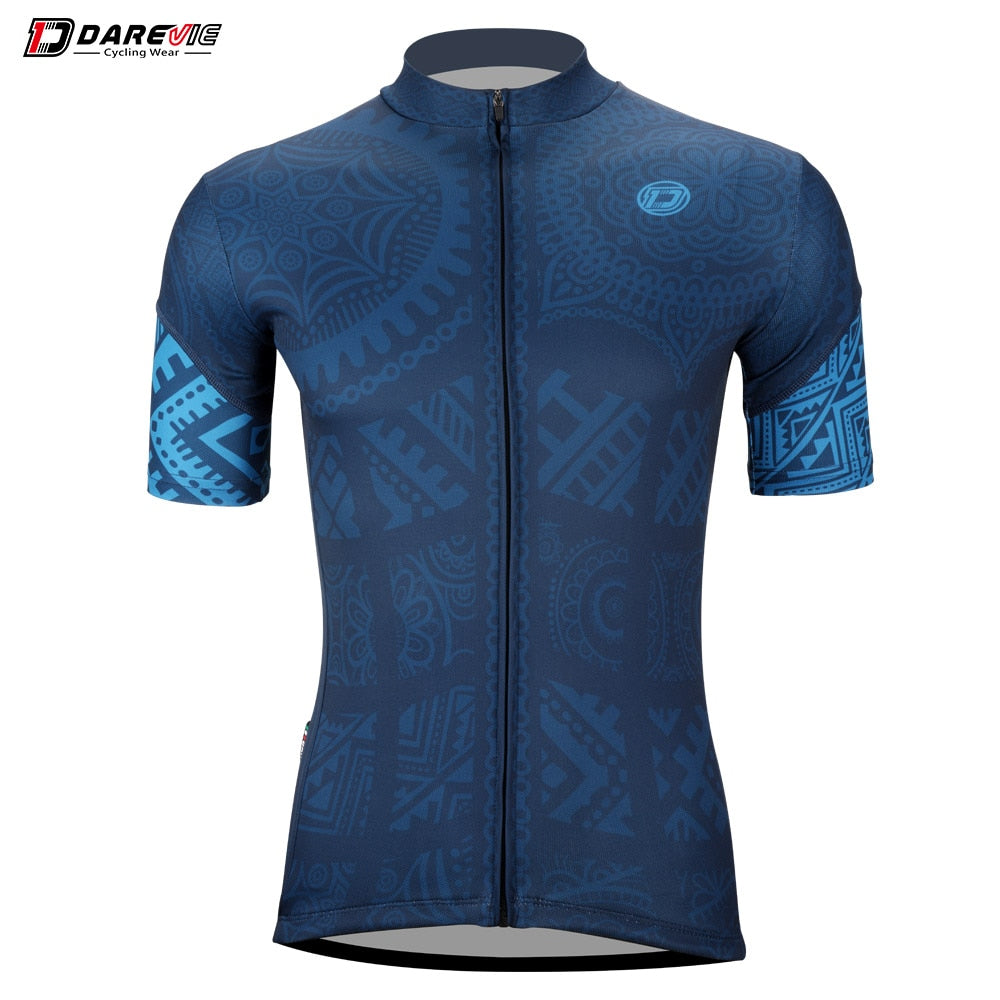 DAREVIE Cycling Jersey Breathable Quick Dry Men&#39;s Cycling Jersey Short Sleeve Summer MTB Road Biking Jersey Cycling Clothing