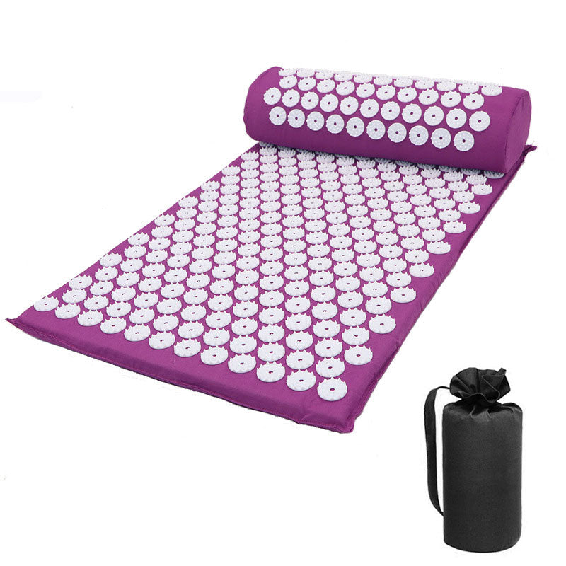 Spike Mat Acupuncture Massage Yoga Mat Relieve Stress Massager Cushion Back Body Pain Acupressure Kuznetsov Аппликатор Кузнецова