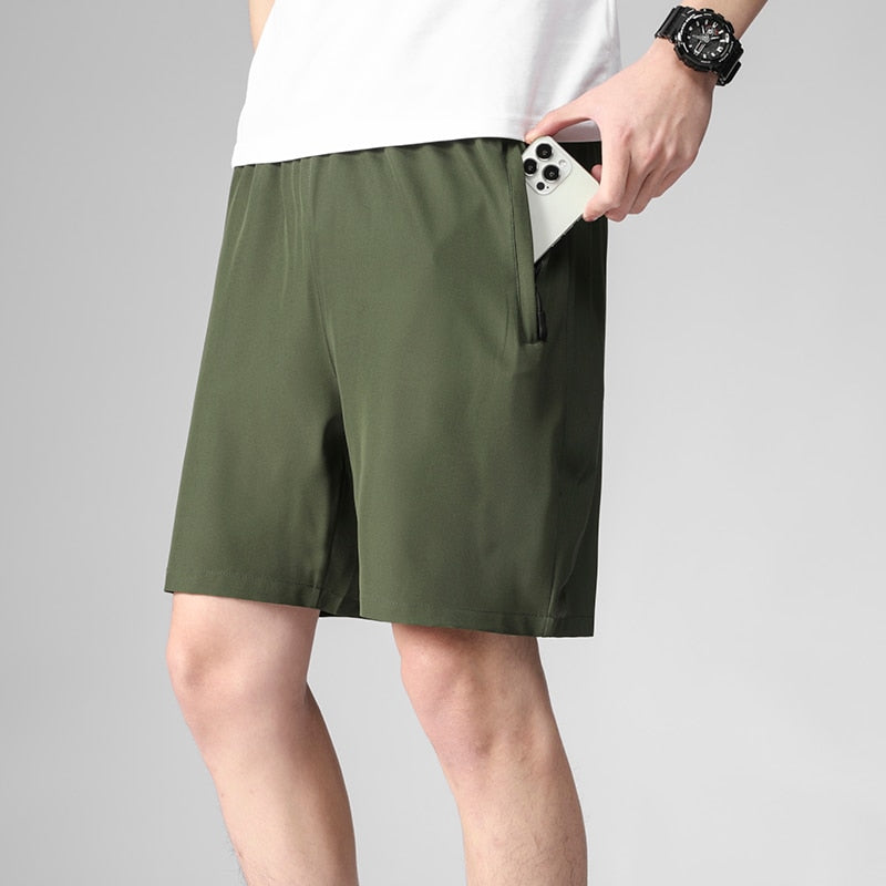 Mens Shorts Summer Casual Bermuda Beach Shorts Men Gyms Sporting Bodybuiding Short Pants Slim Fit Shorts Fitness Clothing C295