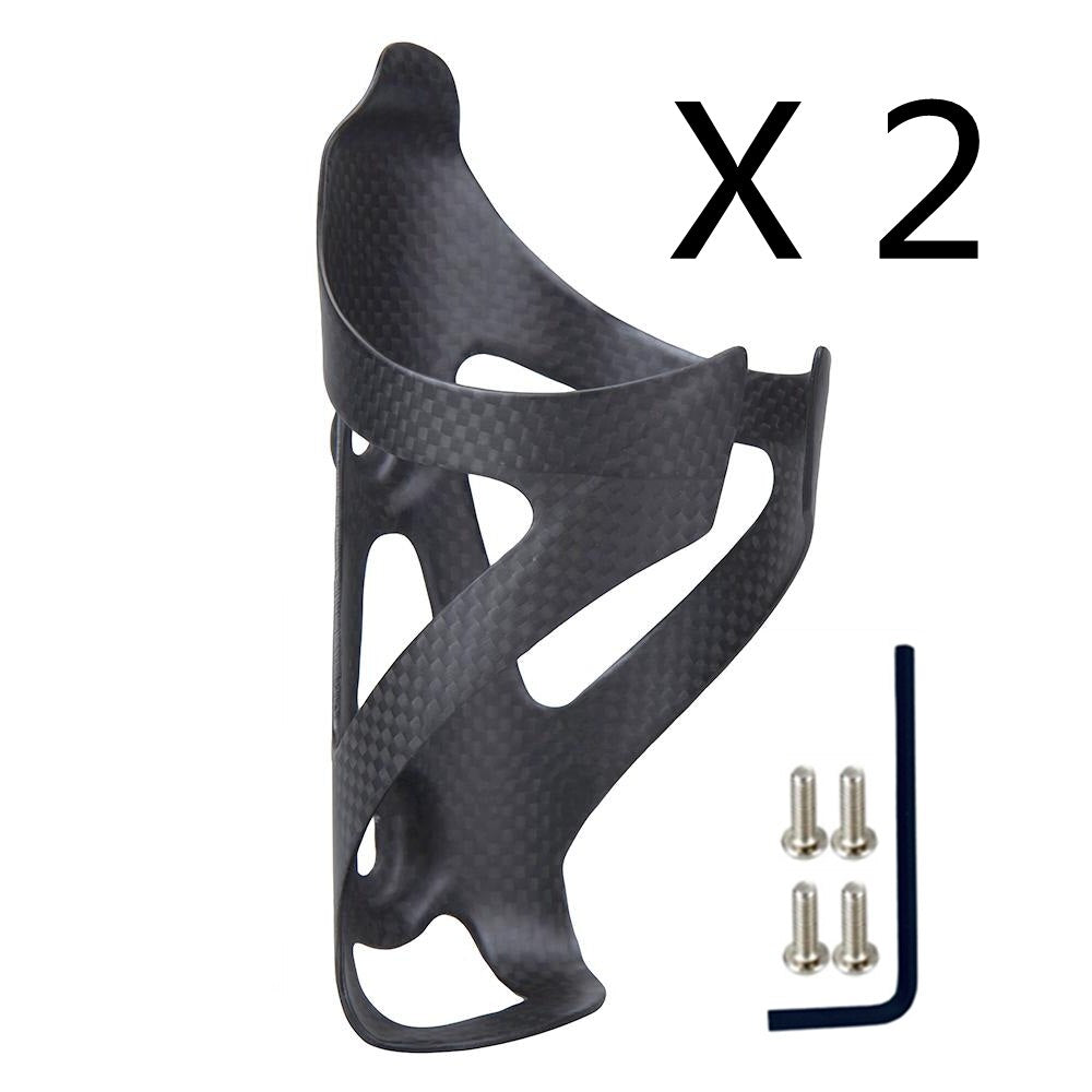 2023 hot BALUGOE Full Carbon Bicycle water bottle cage 24G MTB road Bike bottle holder Ultra light cycle equipment matte / light