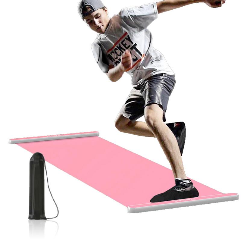 Sliders For Working Out 180x50cm Sliding Fitness Mat Home Gym Exercise Equipment For Stability And Balance Training For Hockey